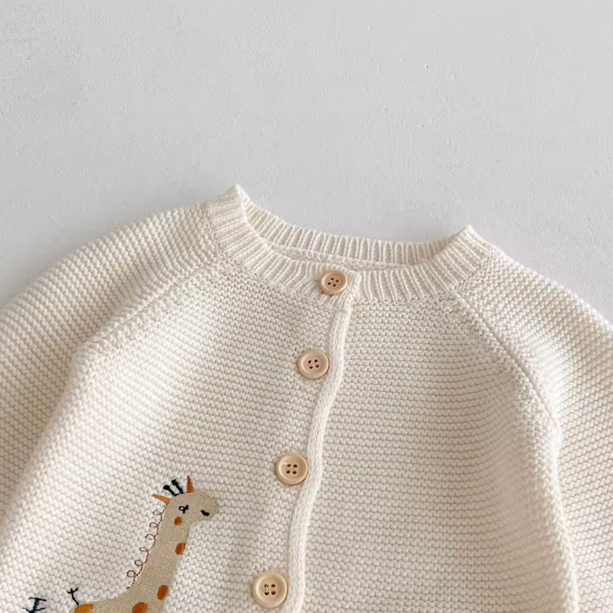 Children’s Safari Friends Baby Cardigan