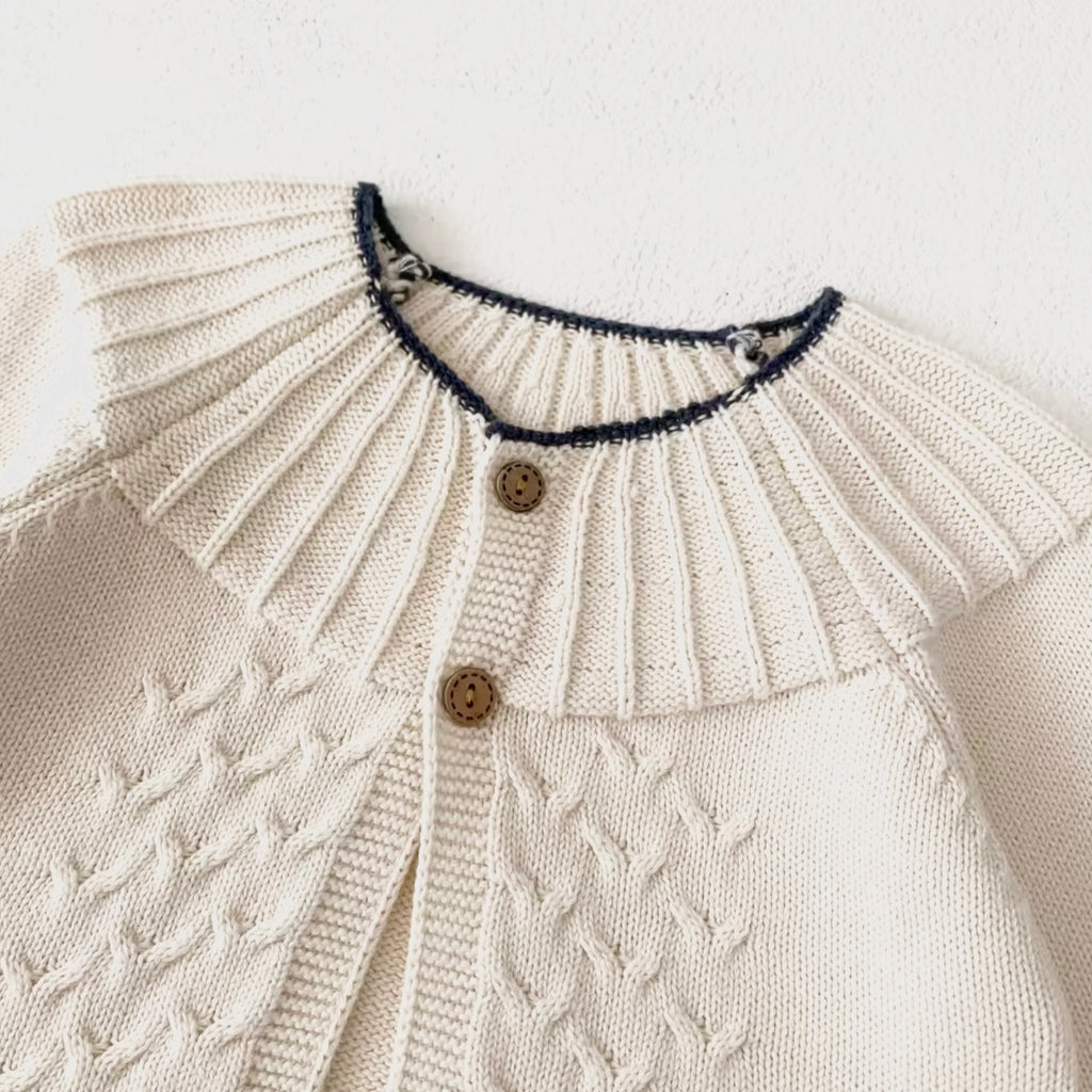 Children’s Herringbone Knitted Sweater