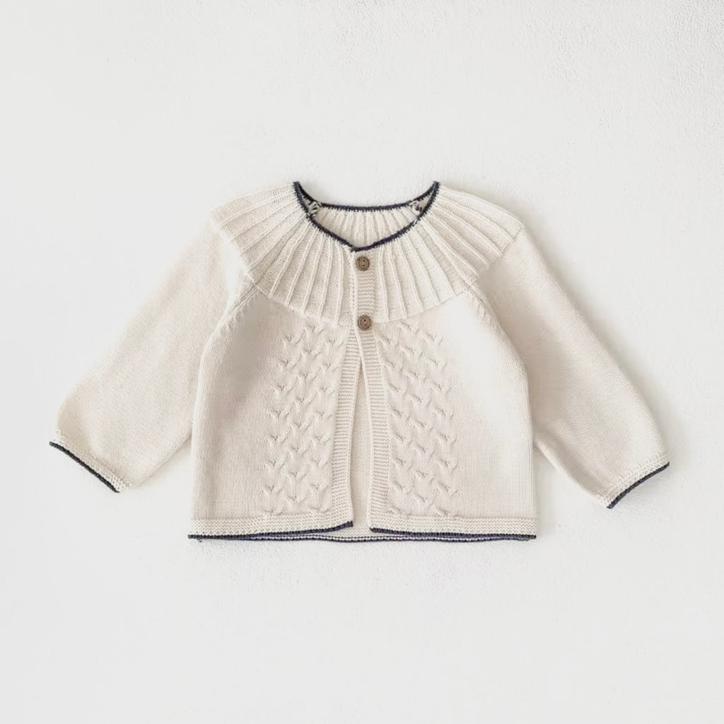 Children’s Herringbone Knitted Sweater