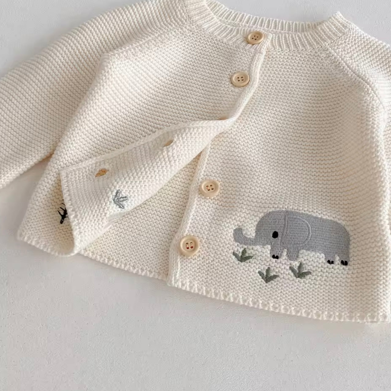 Children’s Safari Friends Baby Cardigan