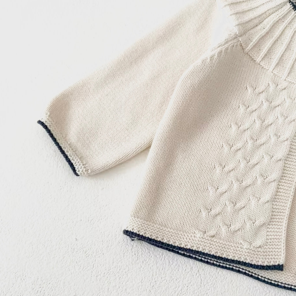 Children’s Herringbone Knitted Sweater