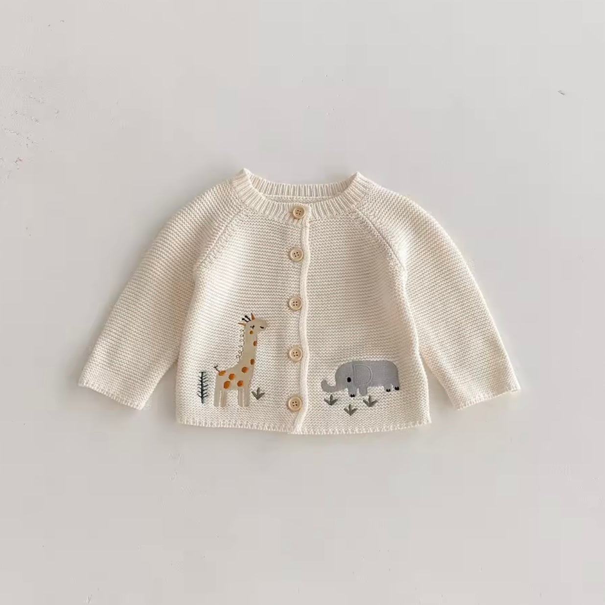 Children’s Safari Friends Baby Cardigan