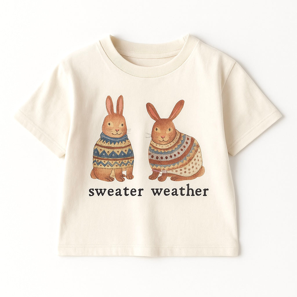 Children’s Sweater Weather Graphic T-Shirt